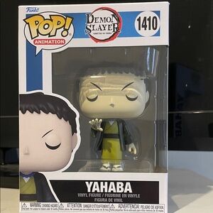 Funko Pop Yahaba Figure with Black and Green Outfit